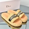 Dway Slide Woven Platform Sandal