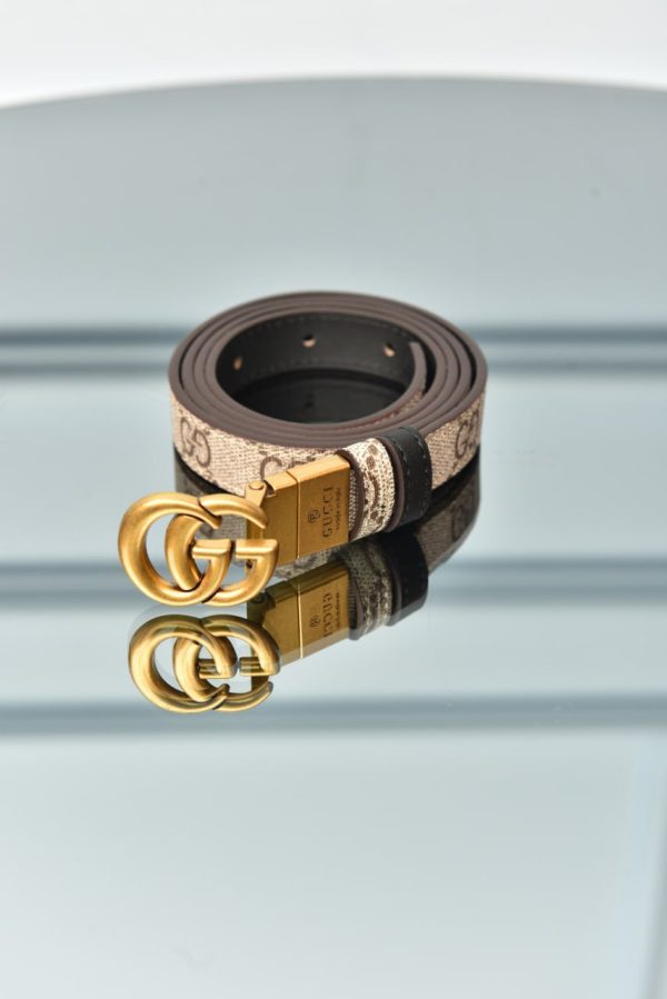 Gg Marmont Canvas Belt