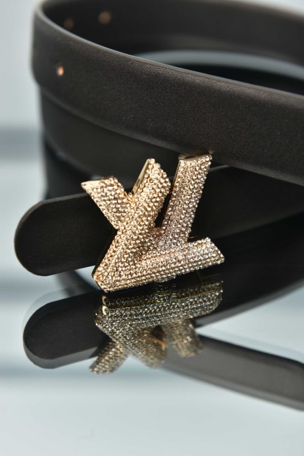 Initiales Belt With Crystal Buckle - Image 2