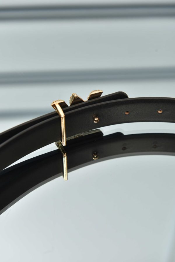 Initiales Belt With Crystal Buckle - Image 4