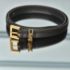 Monogram Thin Leather Belt