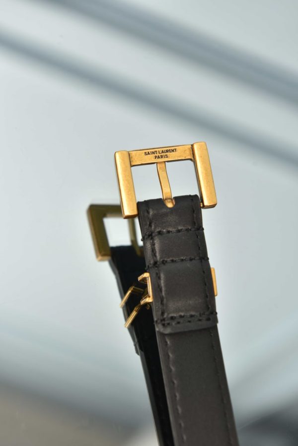 Monogram Thin Leather Belt - Image 5