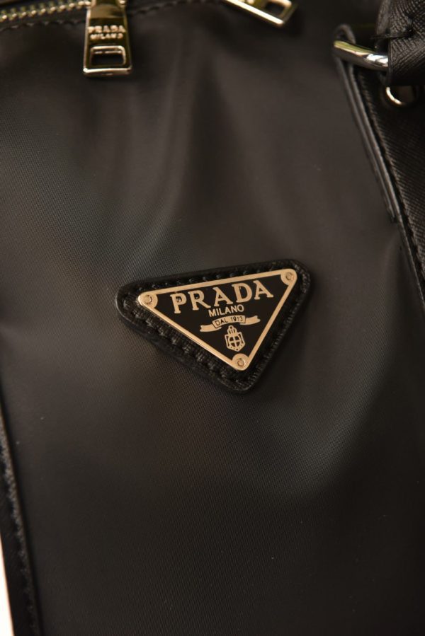 Re-Nylon And Brushed Leather Duffel Bag - Image 2