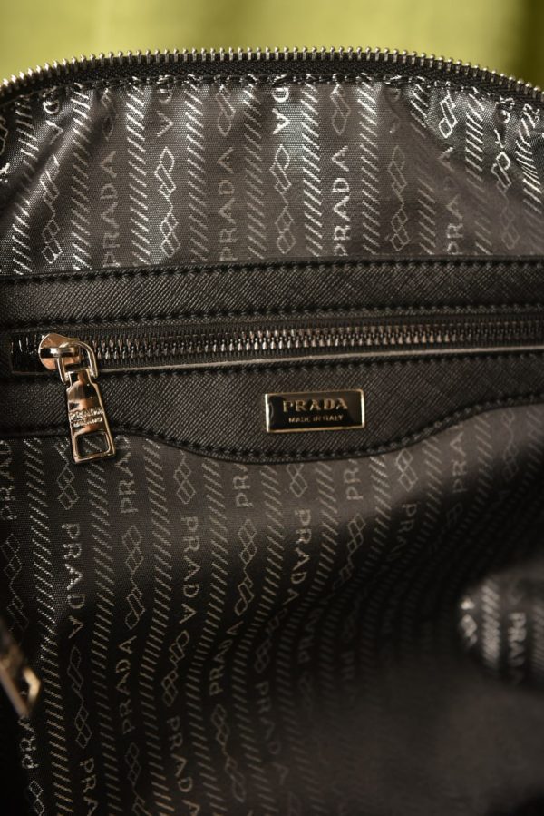 Re-Nylon And Brushed Leather Duffel Bag - Image 3