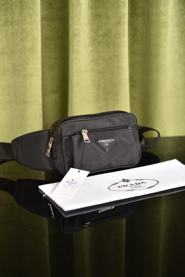 Saffiano Leather Belt Bag
